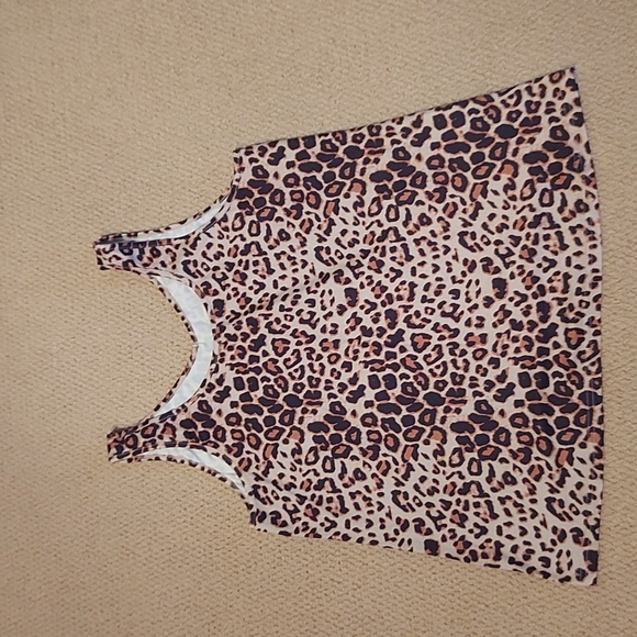 Leopard Print Tank Top - Picture 1 of 3